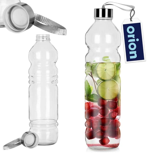 Glasflaske til vand 1,1 l