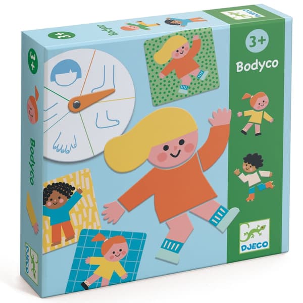 Djeco BODYCO pedagogiskt spel - lär dig kroppsdelar