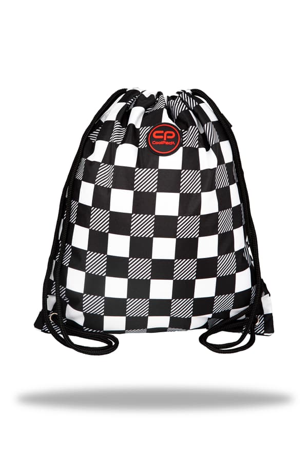 CoolPack Sprint Checkers komfortabel skotaske, stilfuld og