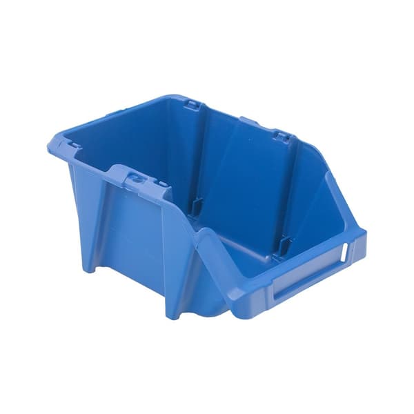Mega-M lagerkontainer plastbox 155x250x120 mm blå 6-pack