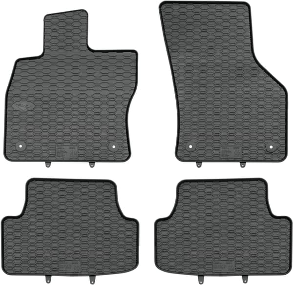 Seat Leon III Hatchback fra 2012-2019 SÆT - gummimåtter + bagagerumsmåtte