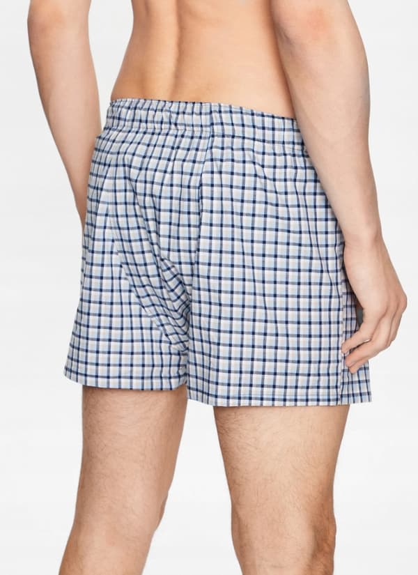 SEIDENSTICKER BOXERSHORT 2-PACK BLÅ S W_B TXA