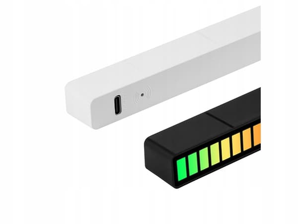 LAMPE LED RGB KABEL SORT (160) GAB_A