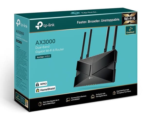 TP-LINK Archer AX53 Wi-Fi 6 AX3000-router