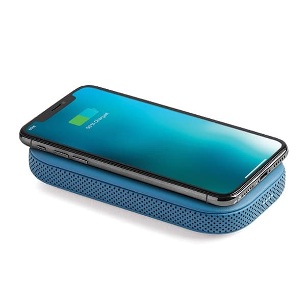 Lexon Powersound Induktiv Powerbank 5000 mAh med Bluetooth Højttaler Mørkeblå LA128DB