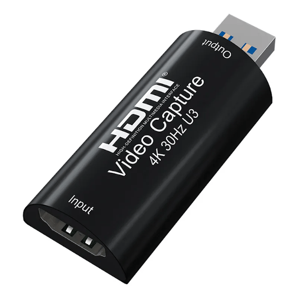 Adapter HDMI USB 3.0 4K Konverter Videoinspelningsgrabber