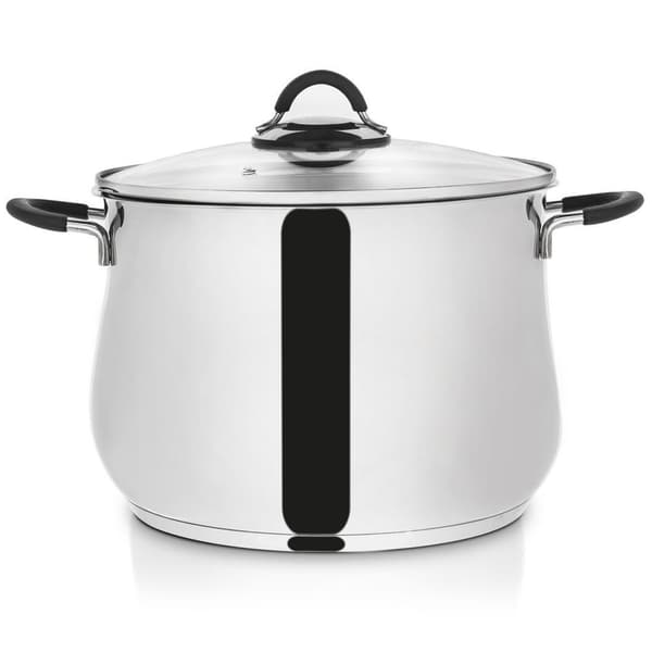Stålgryta med glaslock DALIE 26 cm, 10,6 l