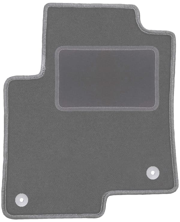 Førerens velourmåtte til: Smart ForFour I hatchback (2004-2007) grafit