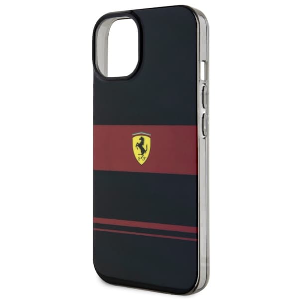 Ferrari FEHMP14SUCOK iPhone 14 / 15 / 13 6.1 sort/sort hårdt cover IMD Combi Magsafe