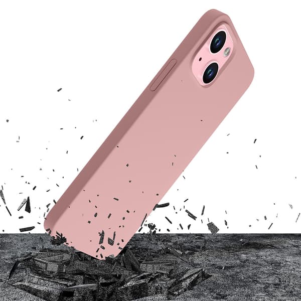 Apple iPhone 15 - 3mk Hardy Silikon MagCase Rosa