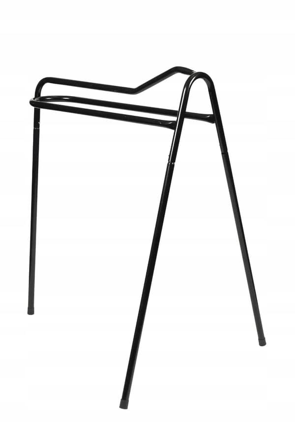 York sadelstativ til hest, SORT, FOLDBAR, metal