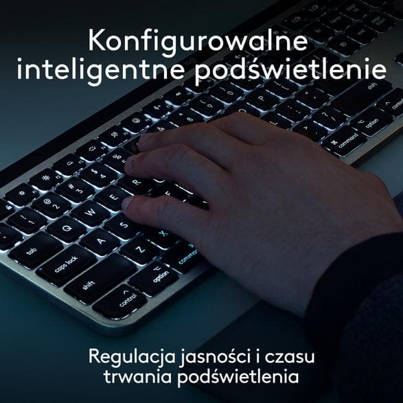 LOGITECH MX Keys S -näppäimistö- ja hiirisetti Macille