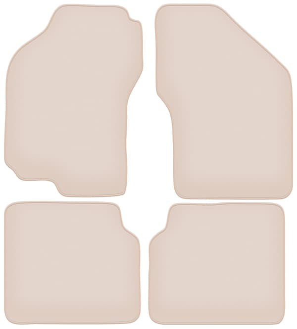 PREMIUM beige bilmåtter til Fiat Bravo hatchback 1995-2001