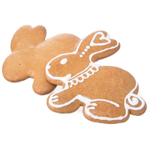 Teräksinen keksileikkuri pupu 10 cm
