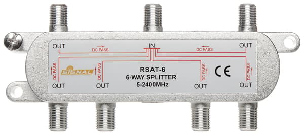 ANTENNSPLITTER RI-6/1F-SAT-SIG