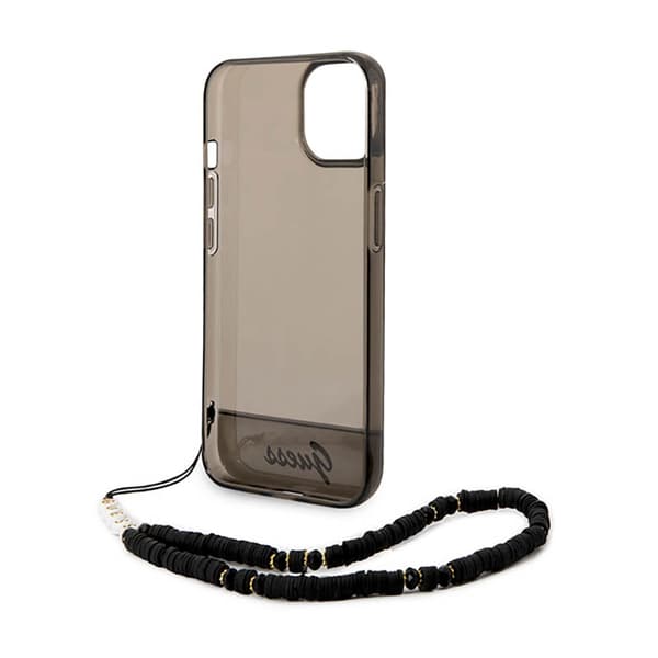 Guess Translucent Perlerem - iPhone 14 cover (sort)