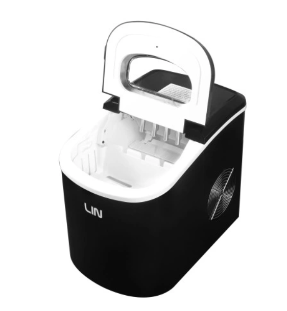 LIN ICE PRO-B12 isterningmaskine sort, 2,2 l, effekt 112 W