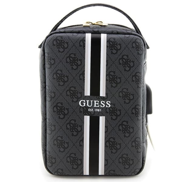 Guess taske GUHBP4RPSK organizer sort/sort 4G trykte striber
