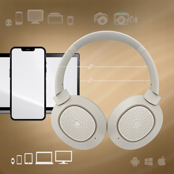Trådlösa Bluetooth-hörlurar PowerLocus Universe ANC Micro Case 60 timmar