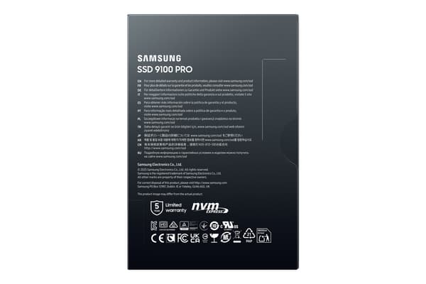 Samsung 9100 PRO 2TB NVMe M.2 PCIe 5.0 SSD