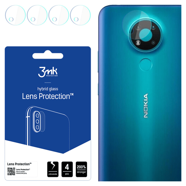 Nokia 3.4 - 3mk Linsskydd