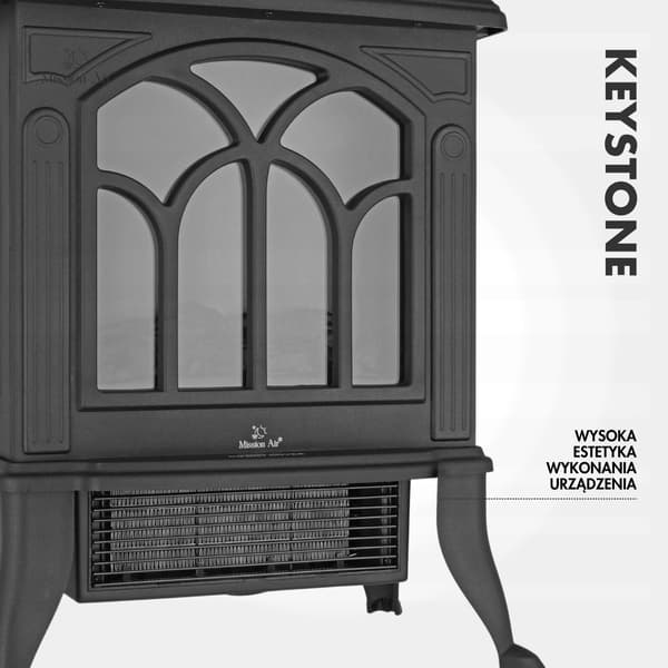 KEYSTONE-SÄHKÖTAKKA 1800 W