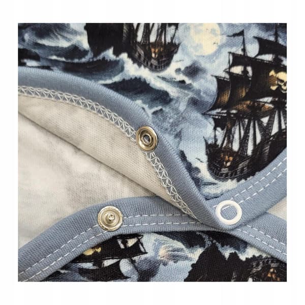 110 lasten pyjamaa, hihaton, SHIPS-tekstillä