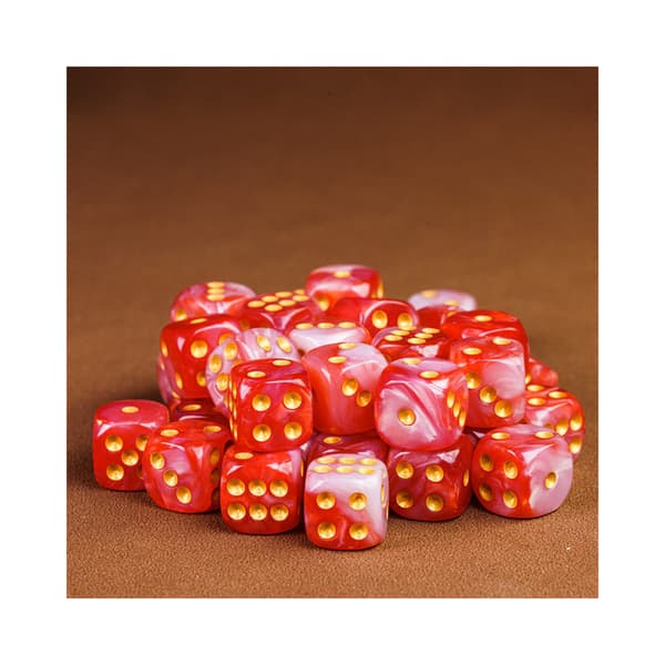 D6 1,6 cm RPG Ork Bacon Sekssidede terninger