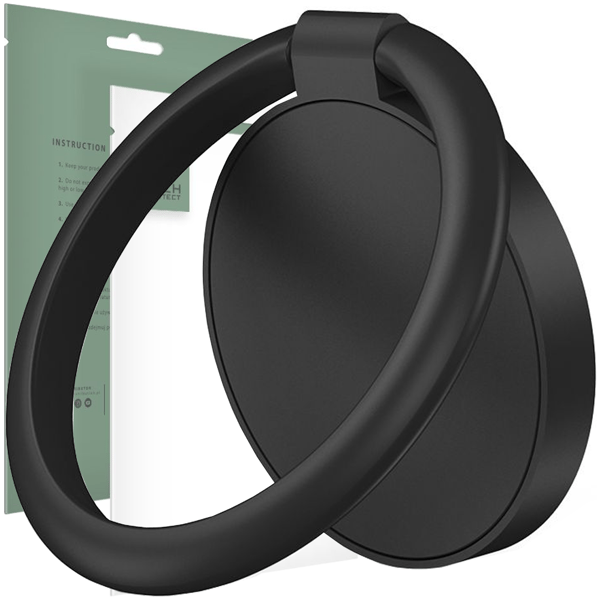 TECH-PROTECT MAGNETISK TELEFONRING SORT