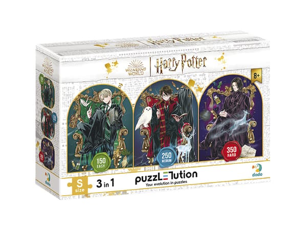 DODO Harry Potter 3-in-1-palapeli, 150, 250, 350 kappaletta