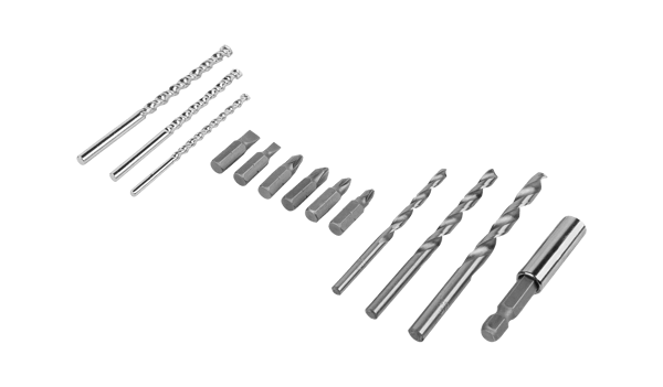 Sladdlös slagborrskruvdragare borrset Rebel Tools