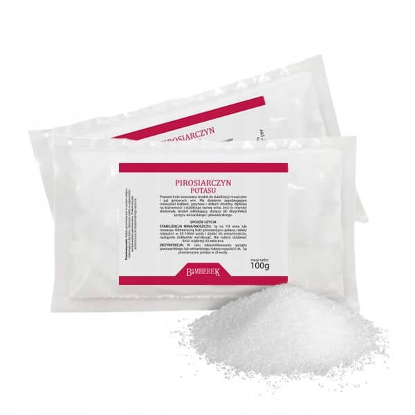 KALIUMMETASULFIT 100G DESINFEKTION STABILISERANDE VIN