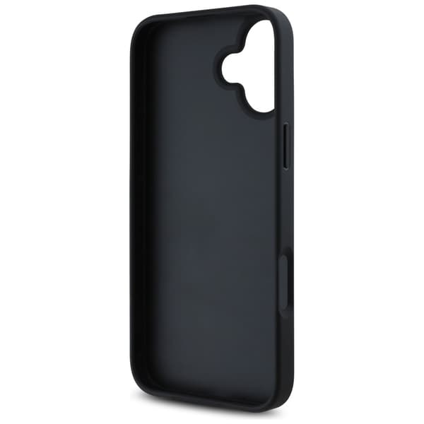 Guess Grained Roses Big 4G-logotypskal till iPhone 16 svart