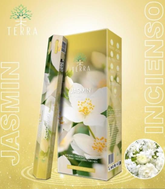 Terra Jasmine suitsukepatsaat 20 kpl jasmiini