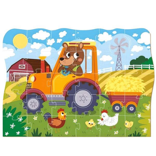 Nalle-palapeli 30 osaa pienille lapsille