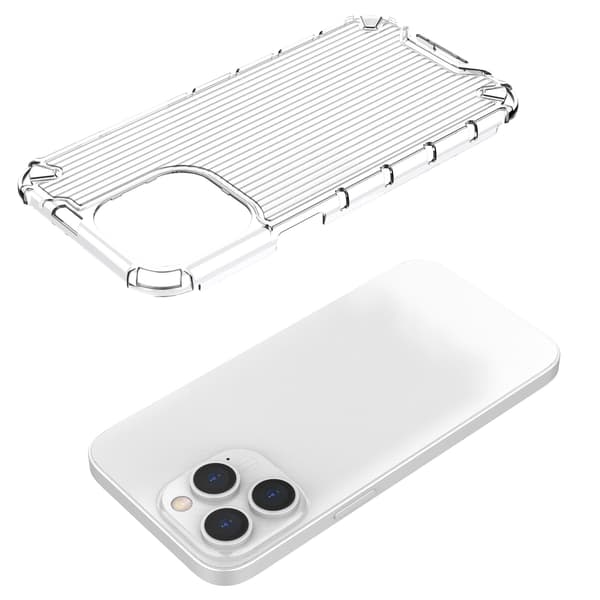 Ombre Protect Cover til iPhone 13 Pro Max pansret cover pink og blå
