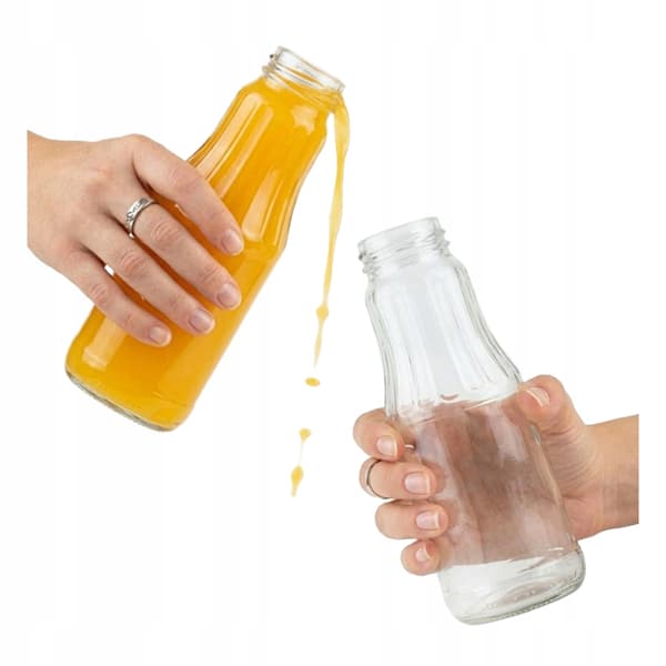 50x Fruktjuiceflaska 300ml + lock