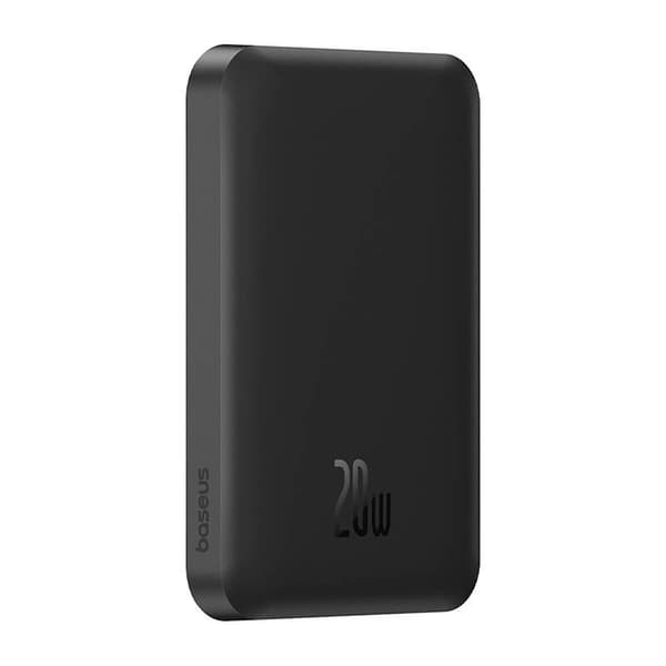 Baseus Magnetisk Mini Powerbank 5000mAh, USB-C 20W (Sort)