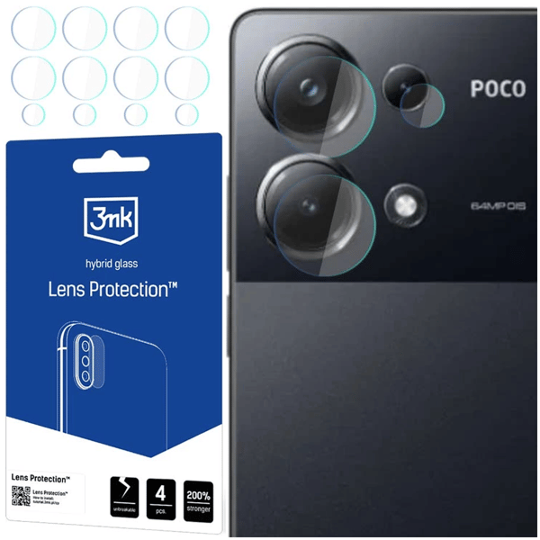 Poco M6 Pro 4G - 3mk linsskydd