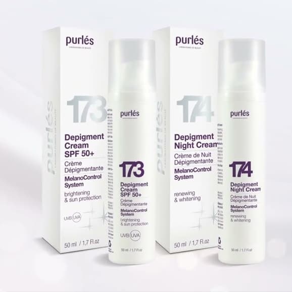 Purles 174 Depigmenterende Natcreme