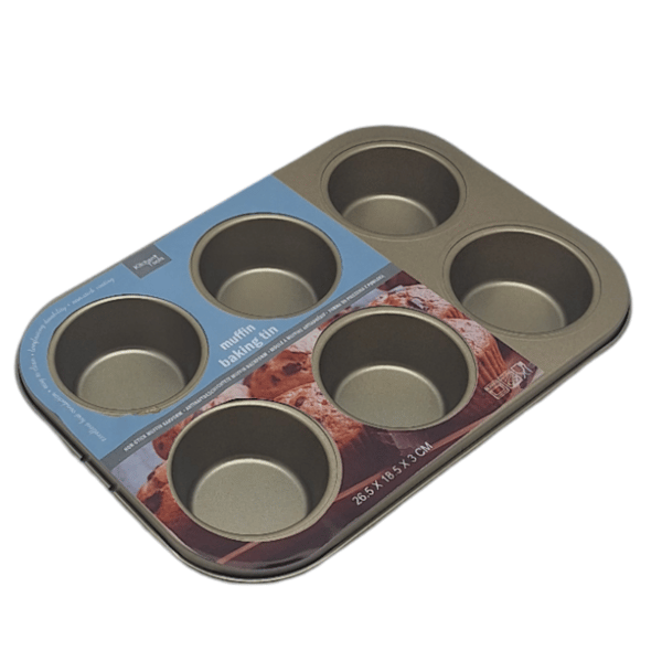 MUFFINS OG CUPCAKES BAGEPLADE TIL 6 COOKIES AD GANGEN