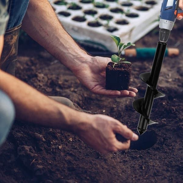 BOR BOR FÖR PLANTERING JORD JORD 8 CM 35 CM 8/35