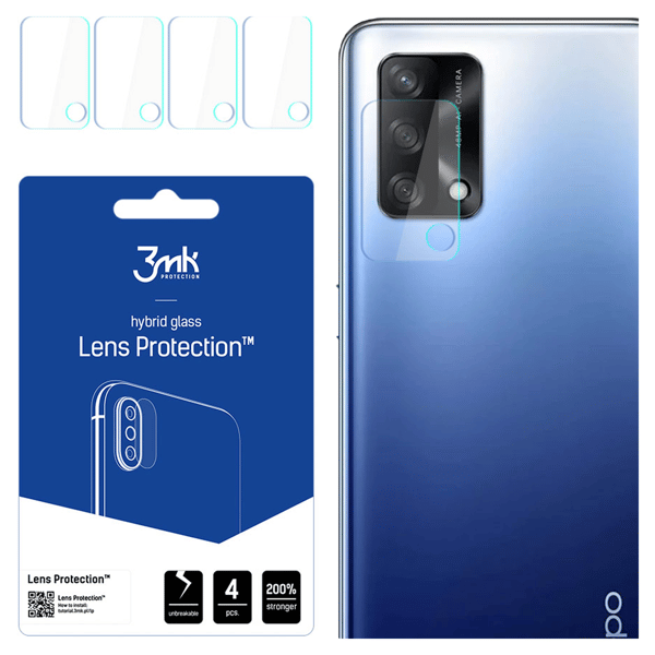 Oppo A74 4G - 3mk linssinsuoja