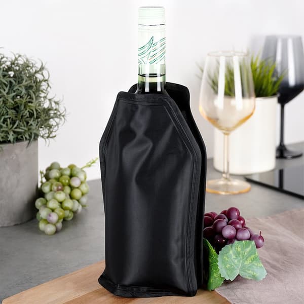 Jäähdyttävä pullonsuojus musta 22 cm