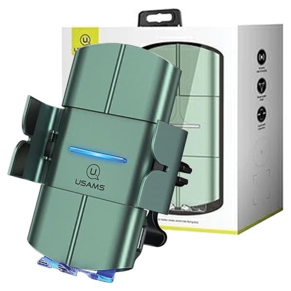 USAMS Induktionsholder US-CD133 10WAutomatic til ventilationsgitter grøn/grøn Starod CD133ZJ02