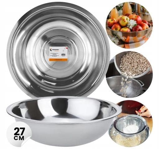 Universal metalskål 27 cm 3 l