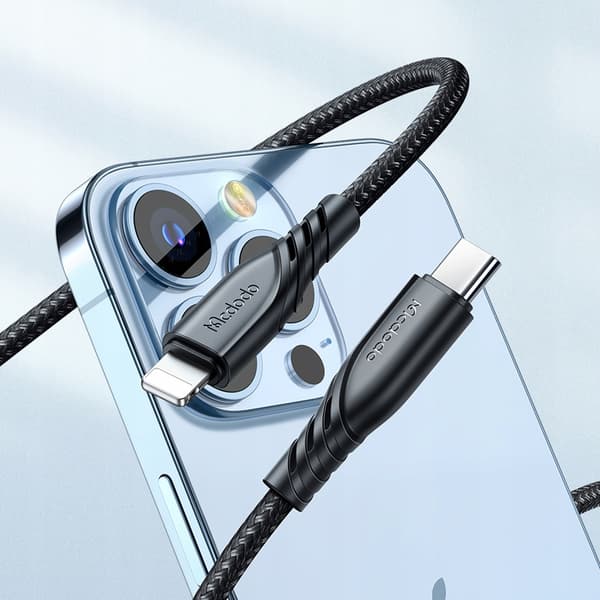 MCDODO SNABB VÄGGLADDARE FÖR IPHONE USB TYP C 2X USB USB-C PD 20W