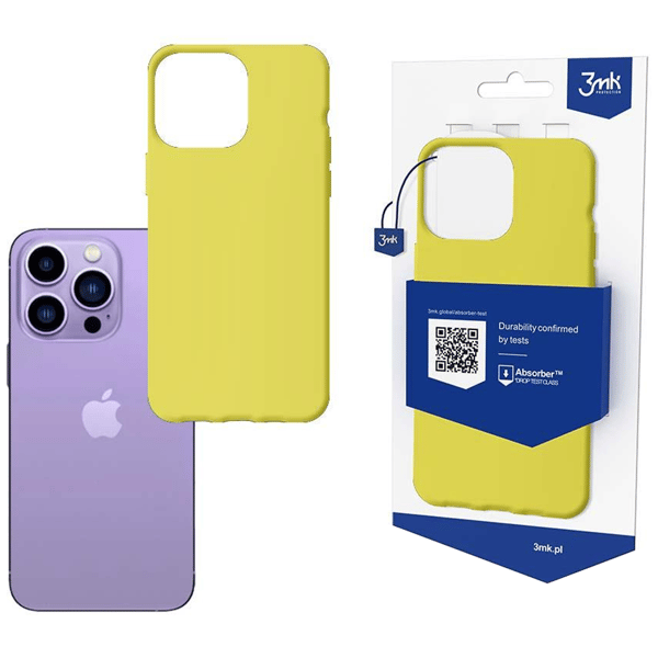 Apple iPhone 14 Pro - 3mk Matt Skal lime