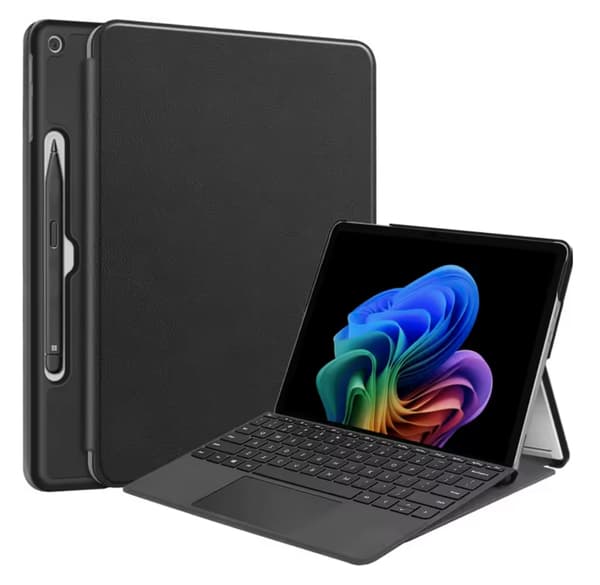 Microsoft Surface Pro 12 tuuman 2025 näppäimistösuoja ja suojakotelo