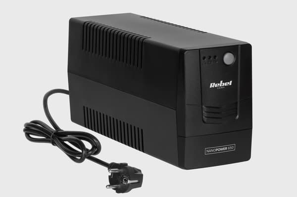 UPS Rebel Nanopower 650VA/360W computernødstrømforsyning